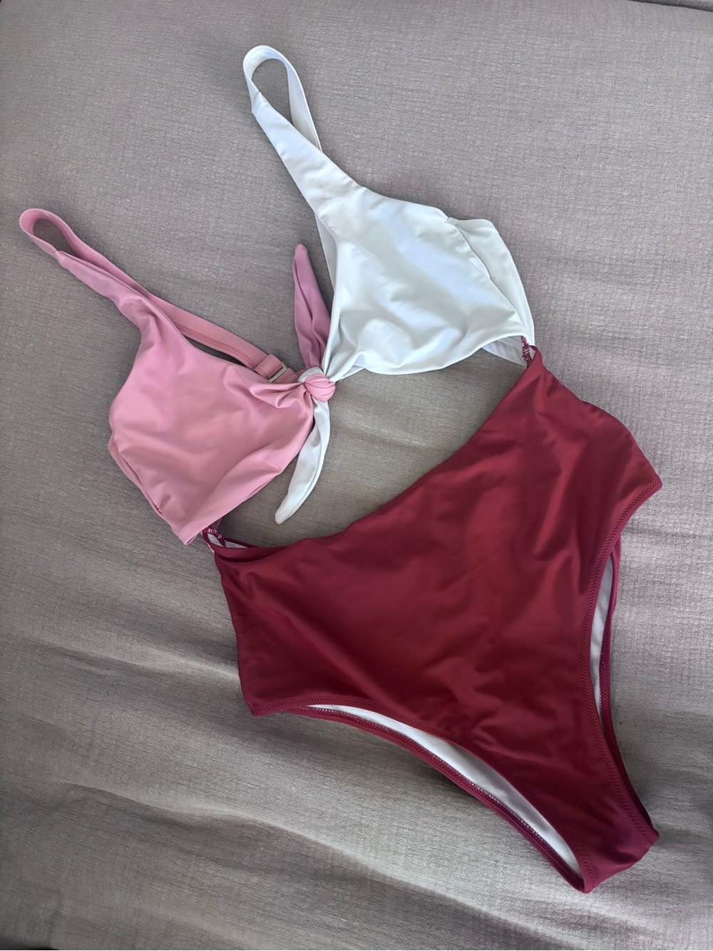 Colorblock One-Piece Swimsuit